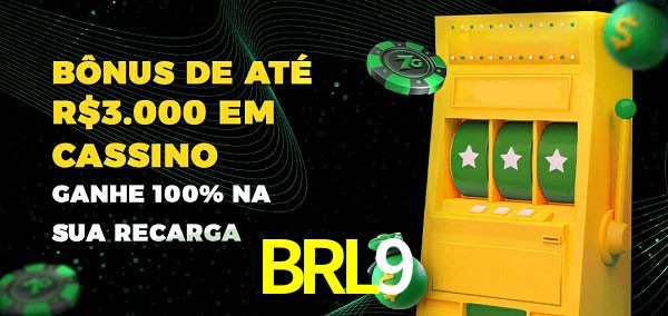 BRL9 melhor bônus de depósito